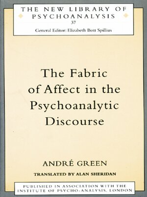cover image of The Fabric of Affect in the Psychoanalytic Discourse